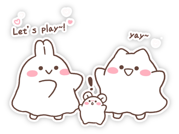 ảnh sticker mimi neko cute overload 