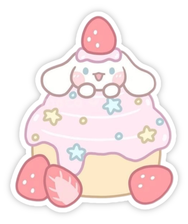 sticker cinnamon bánh ngọt