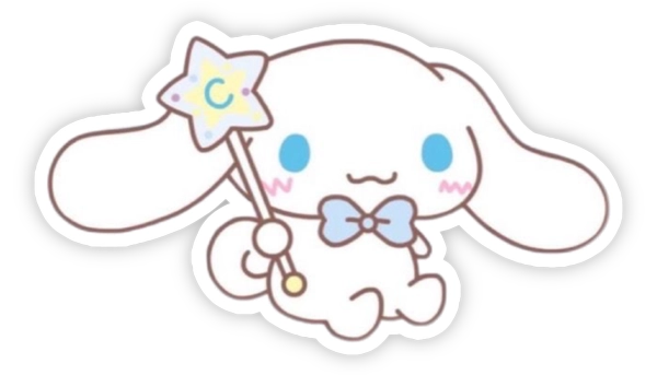 sticker cinnamon cute