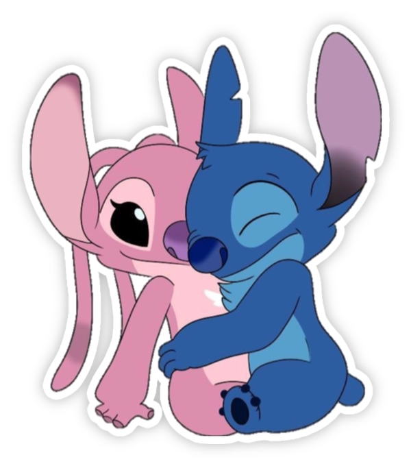 sticker ôm nhau hoạt hình