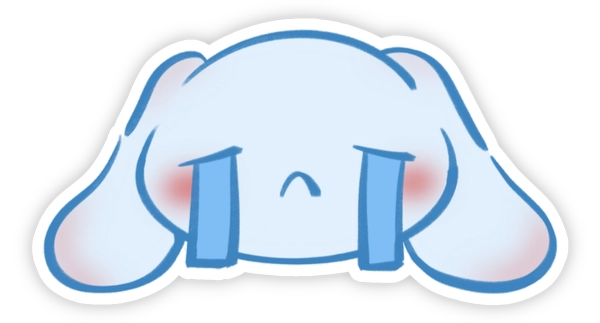 sticker cinnamon hoạt hình đáng yêu