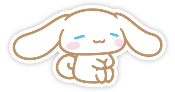 sticker cinnamon dễ thương đẹp