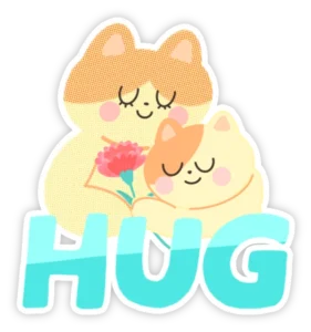 ảnh sticker ôm