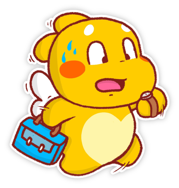 sticker biểu cảm ngộ nghĩnh qoobee agapi 