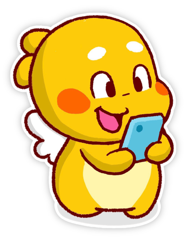 sticker hoạt hình đáng yêu qoobee 