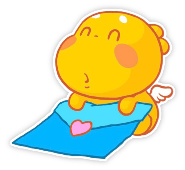 hình sticker nhân vật hoạt hình qoobee 