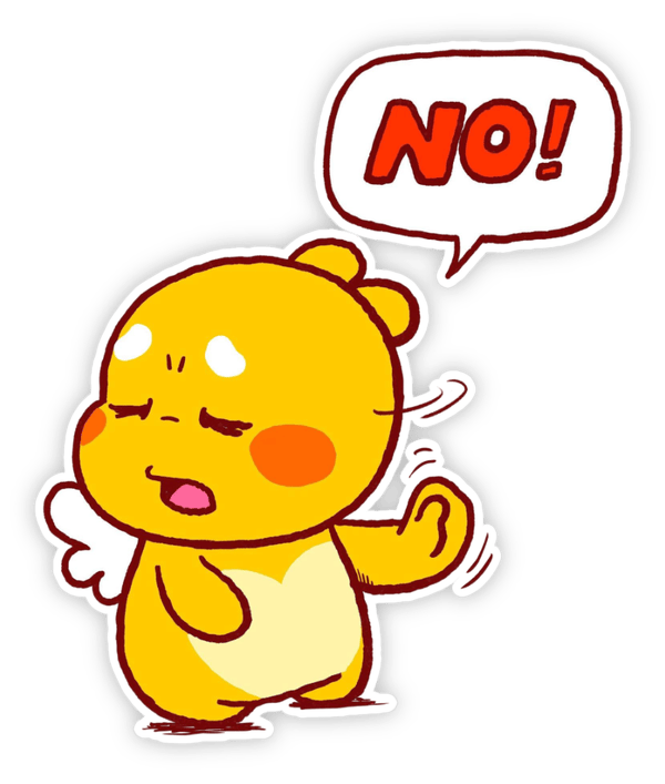 sticker dễ thương nhân vật qoobee 