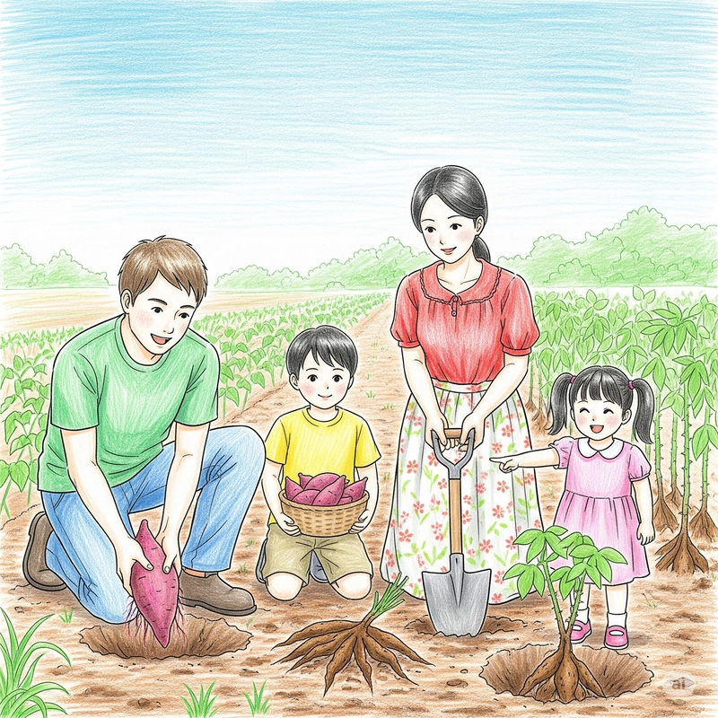 Tranh vẽ vụ mùa bội thu