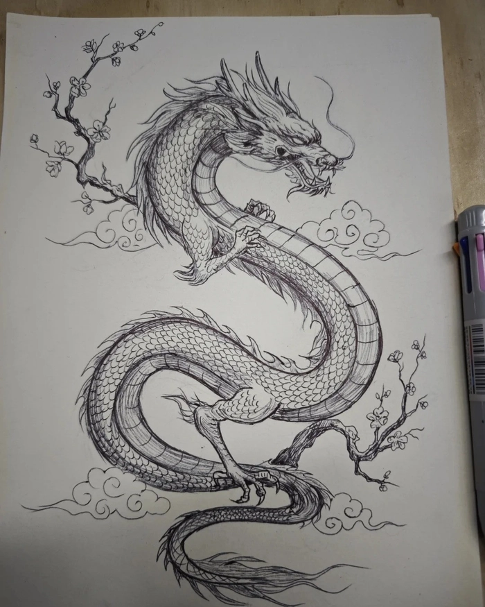 Vẽ 12 con giáp ngầu cá tính mạnh