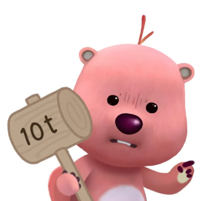 ảnh Loopy meme đáng yêu siêu cấp