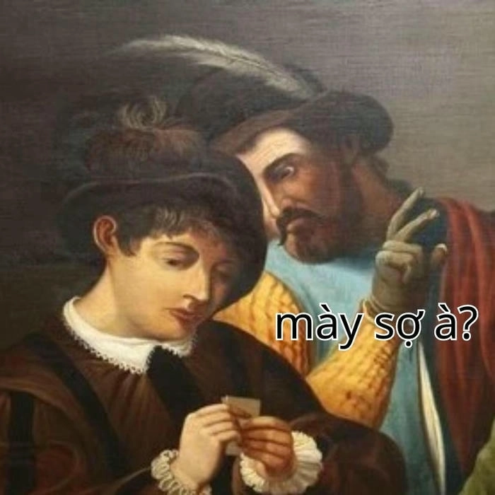 ảnh meme bạn sợ à