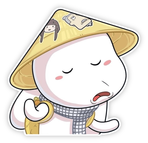 ảnh nhãn dán bựa của mess