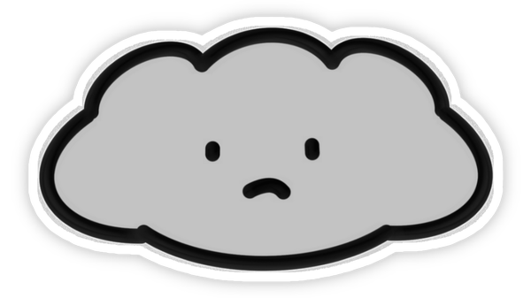 ảnh sticker buồn chán