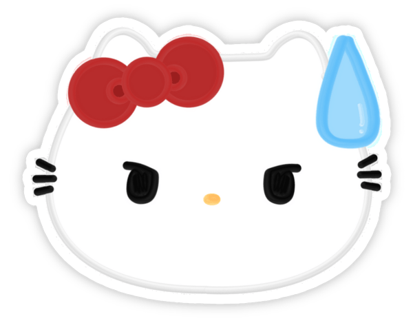 ảnh sticker hello kitty