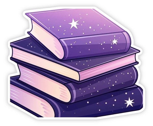 ảnh sticker màu tím png trong suốt