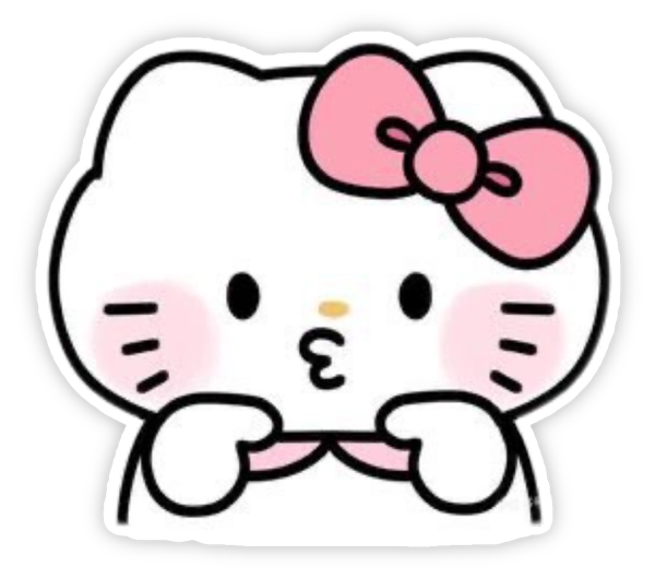 ảnh sticker nhõng nhẽo cute