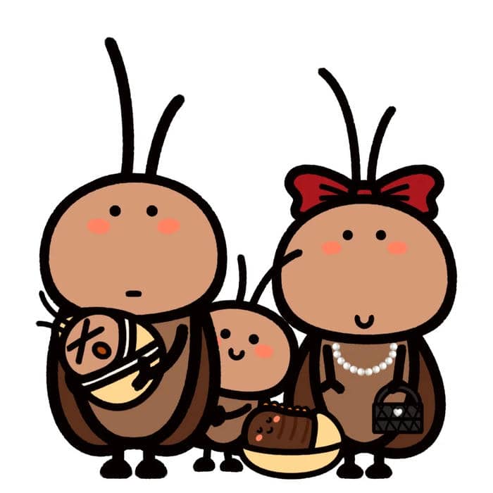 bộ sticker gián collectible