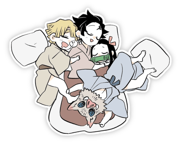 bộ sticker kimetsu no yaiba