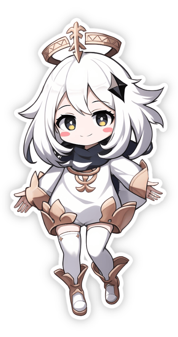 chibi paimon sticker genshin
