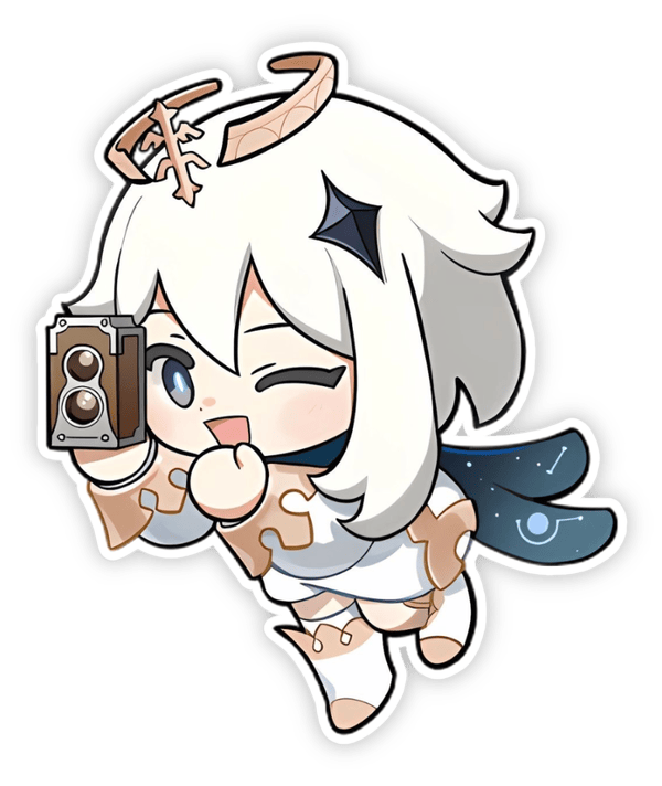 genshin impact paimon sticker