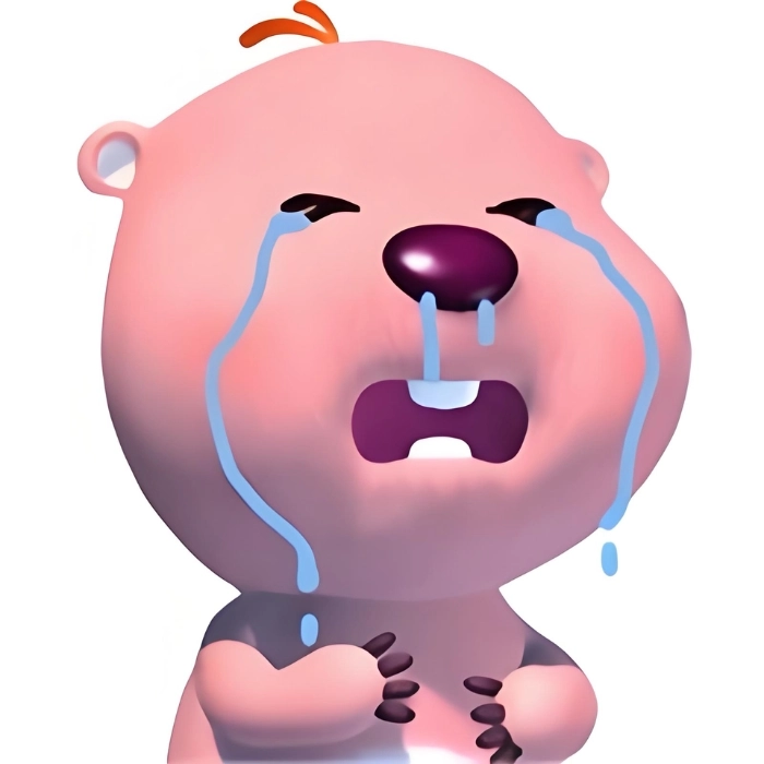 hình ảnh meme loopy khóc