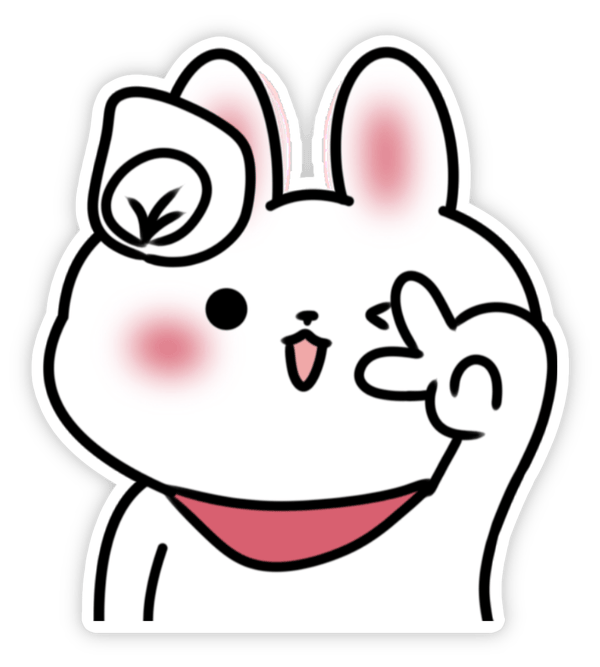hình ảnh sticker thỏ