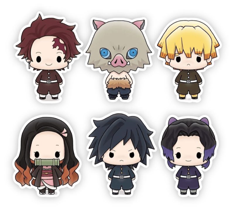 hình dán demon slayer kimetsu no yaiba
