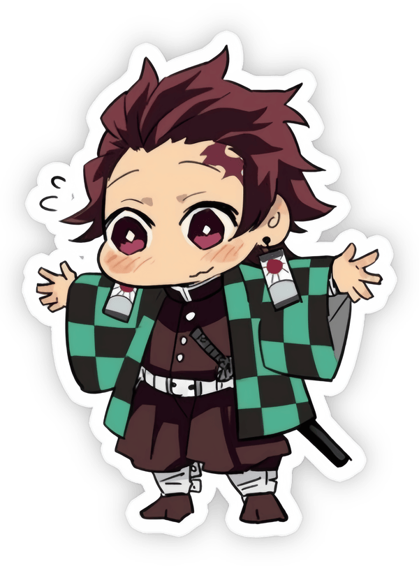 hình dán tanjiro anime