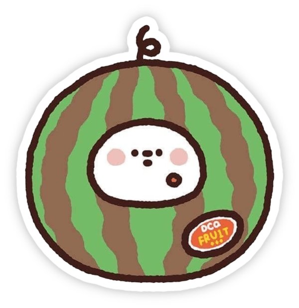 hình dưa hấu sticker