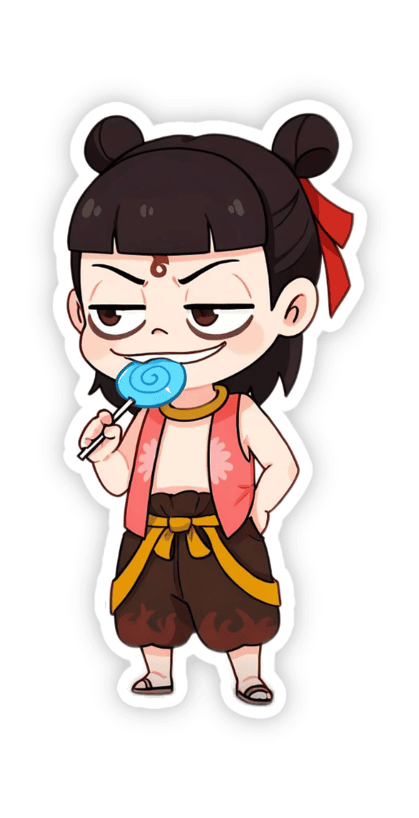 hình sticker natra phong cách dễ thương