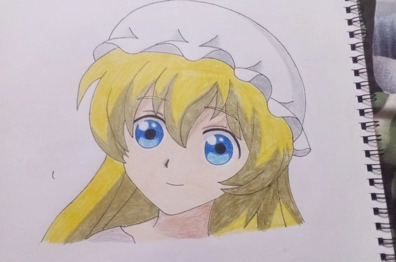 hình vẽ anime nữ cute