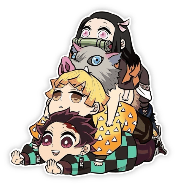 kimetsu no yaiba sticker mới nhất