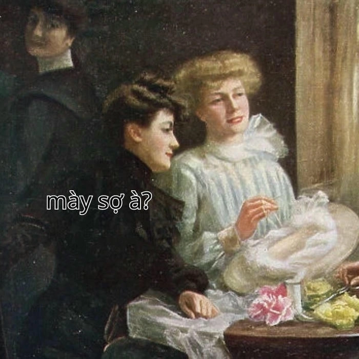 meme bạn sợ à nước anh