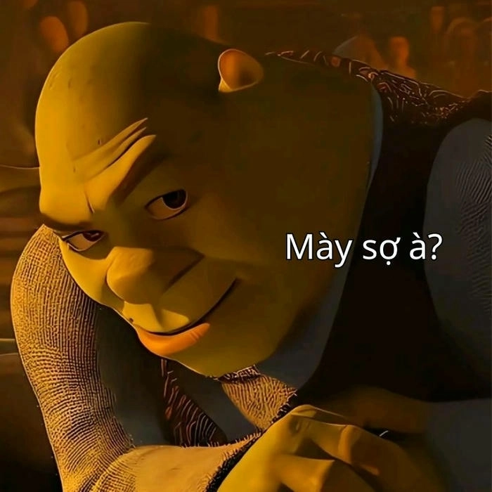 meme bạn sợ à phim hoạt hình