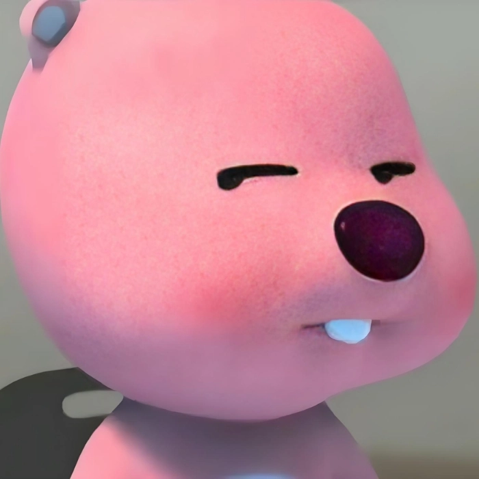 meme loopy lườm