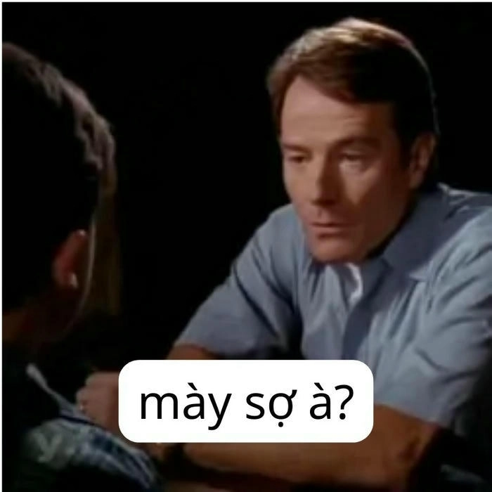 meme may sợ à