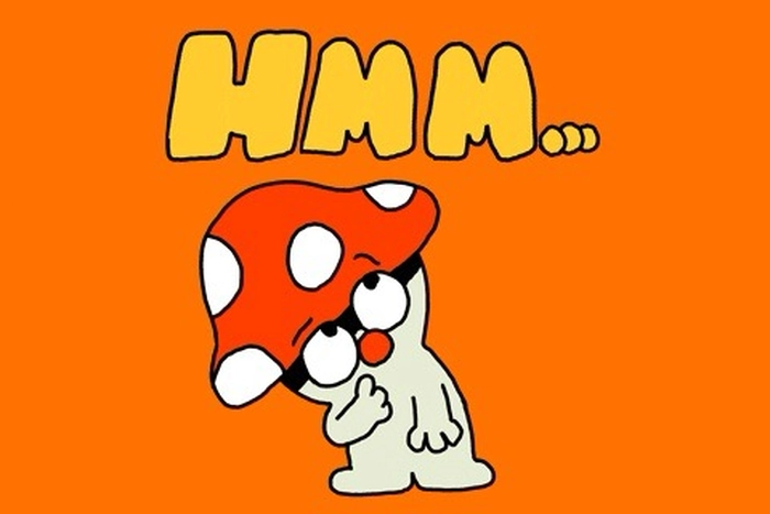 meme ngồi suy nghĩ với biểu cảm đáng yêu cực hài lớn