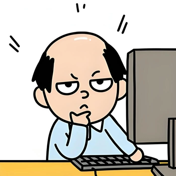 meme suy nghĩ đến hói đầu