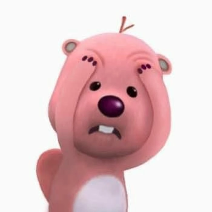 meme suy nghĩ gấu loopy