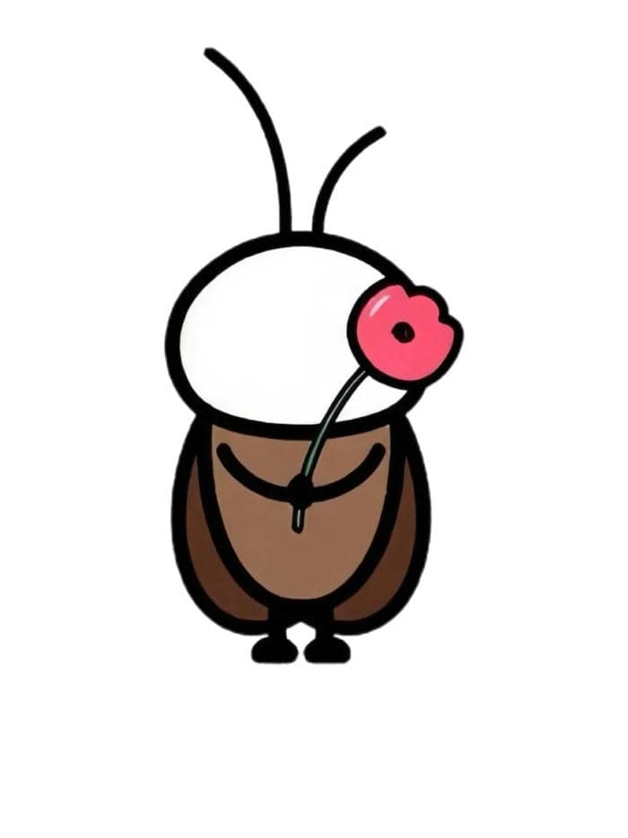 nhãn dán gián phong cách chibi