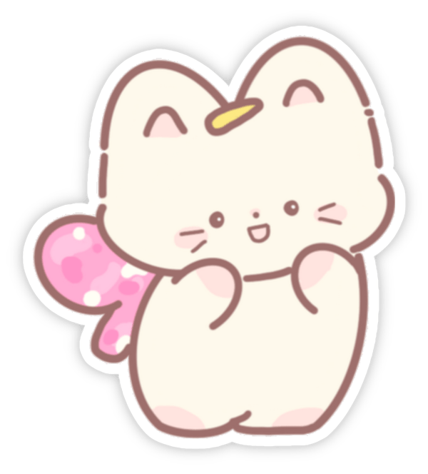 nhãn dán sticker cute dễ thương