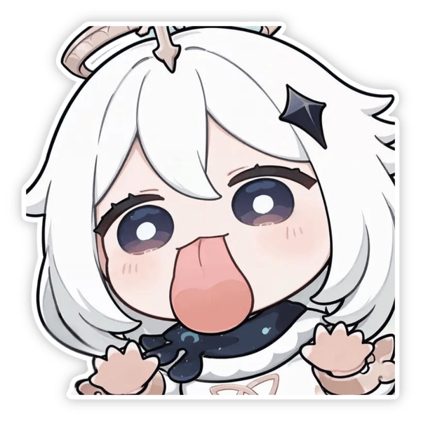 paimon mini sticker