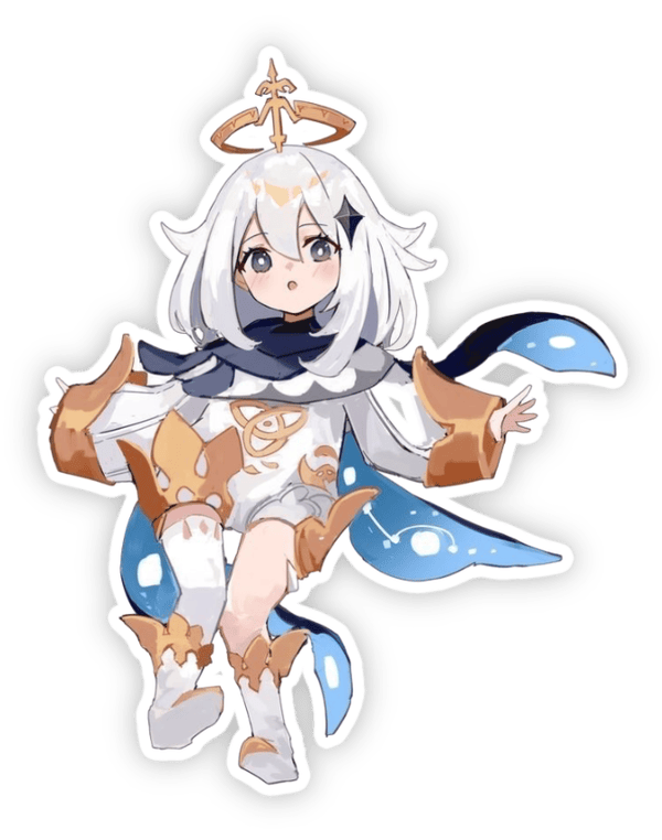 paimon sticker điện thoại