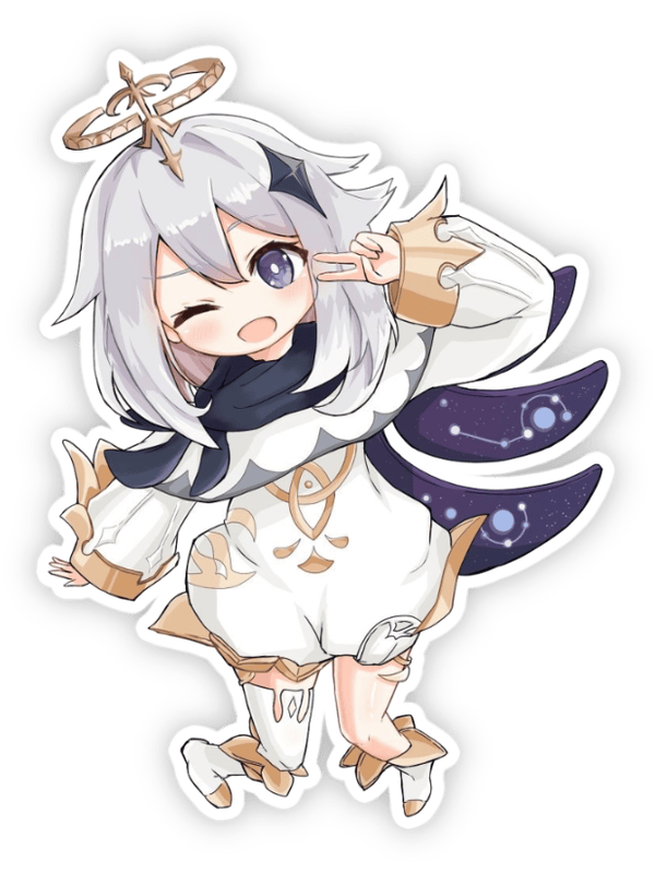 paimon sticker hoạt hình