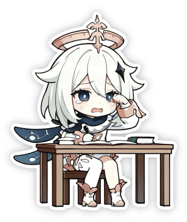paimon sticker vui nhộn