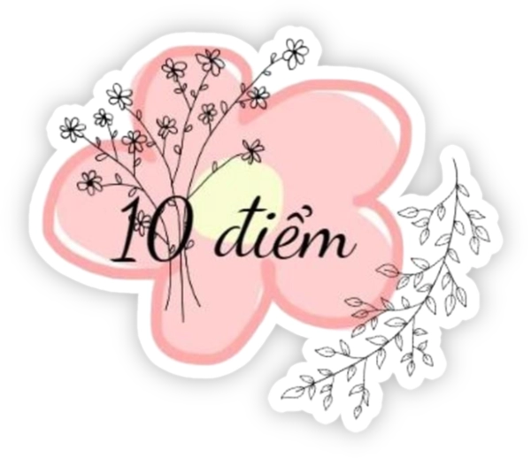sticker 10 điểm hot trend