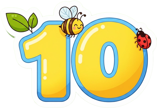 sticker 10 điểm ngộ nghĩnh