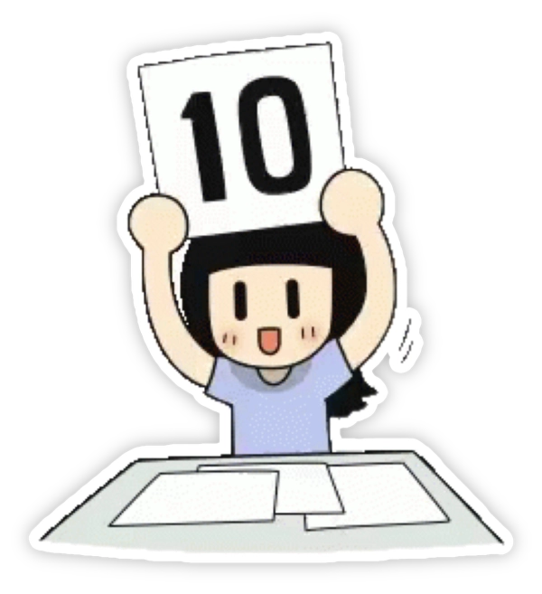 sticker 10 điểm sáng tạo