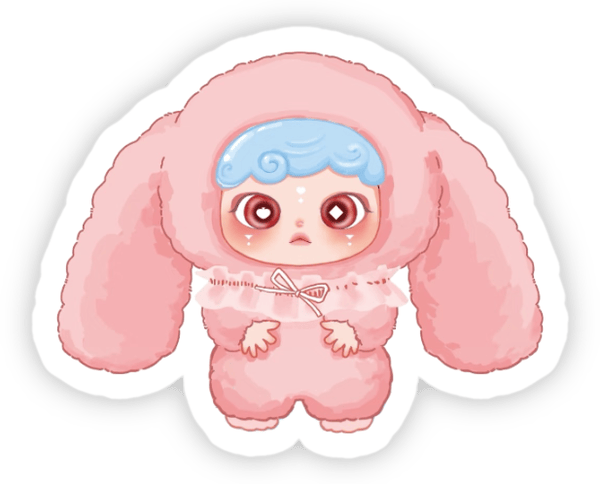 sticker baby three cute cho bé sơ sinh 