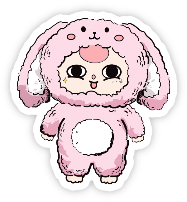 sticker baby three dùng trong album ảnh bé 
